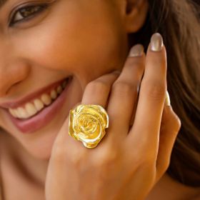 PRAO Anti-Tarnish Rose Flower